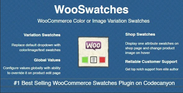 WooCommerce Color or Image Variation Swatches
