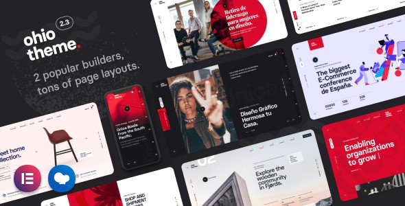 Ohio - Creative Portfolio &amp; Agency WordPress Theme