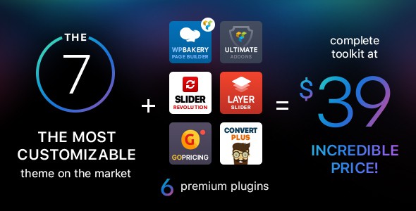 The7 — Ultimate Website &amp; Online Store Builder for WordPress &amp; WooCommerce