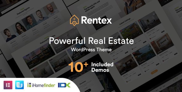 Rentex - Real Estate WordPress Theme