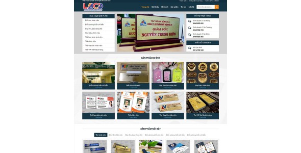 Theme wordpress biển chức danh