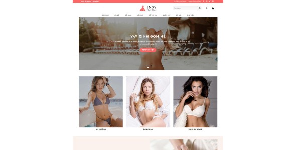 Theme wordpress bán bikini 01