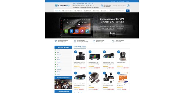 Theme wordpress bán Camera