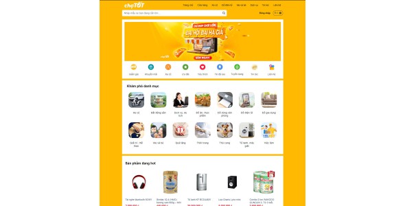 Theme wordpress chợ tốt