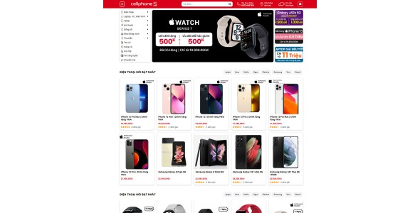 Mẫu theme wordpress bán điện thoại 05 – Cellphone