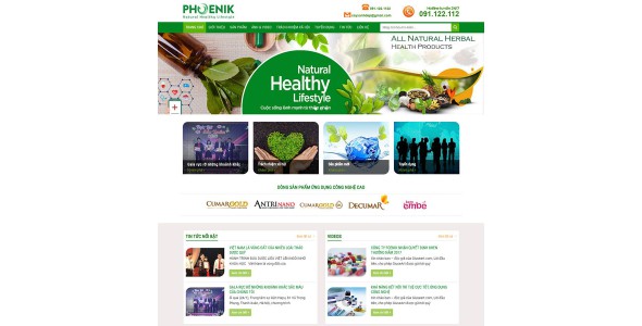 Theme wordpress bán dược phẩm