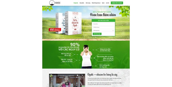 Theme wordpress bán dược phẩm 01