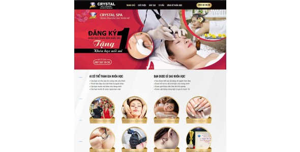 Theme wordpress flatsome khóa học phun xăm