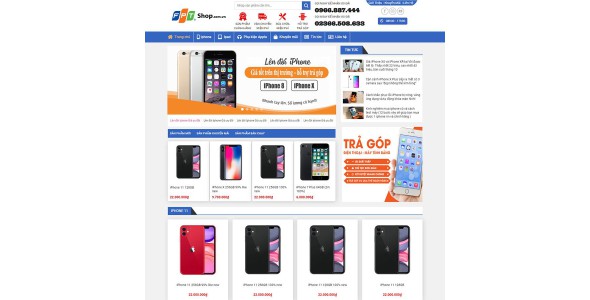Theme wordpress bán iphone