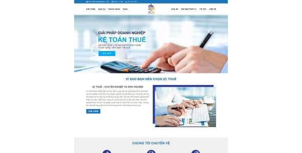 Theme wordpress công ty kế toán