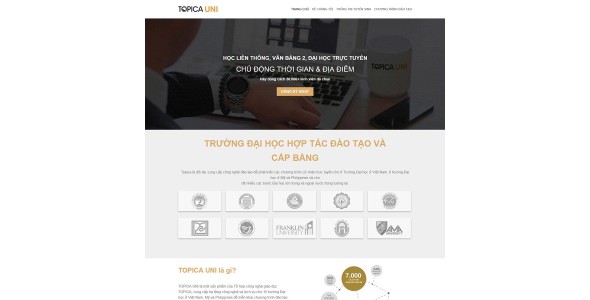 Theme wordpress khóa học online