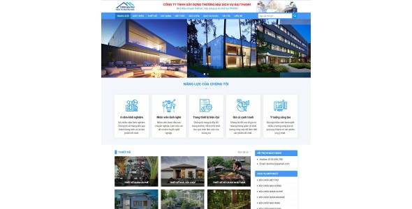 Theme wordpress kiến trúc 02