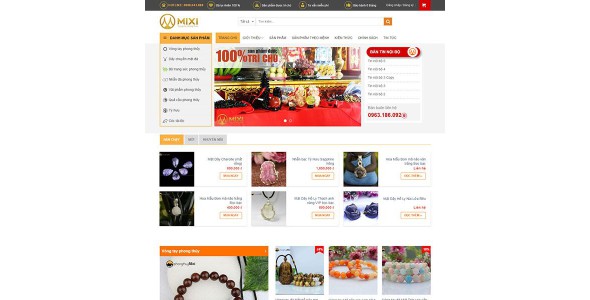 Theme wordpress phong thủy