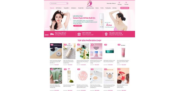 Theme wordpress mỹ phẩm 13