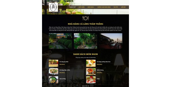 Theme wordpress nhà hàng 02