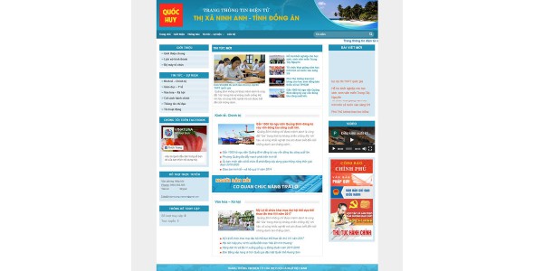 Theme wordpress cơ quan đoàn thể 01