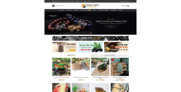 Theme wordpress flatsome phong thủy 01