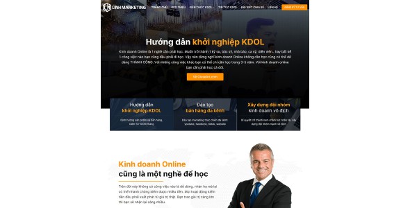 Theme wordpress landing page giới thiệu cá nhân