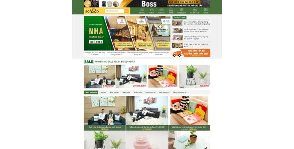 Theme wordpress bán ghế sofa