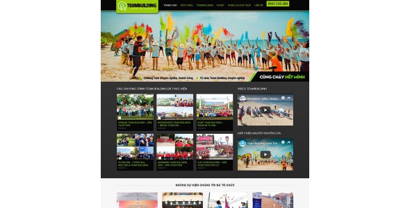 Theme wordpress công ty tổ chức sự kiện 01