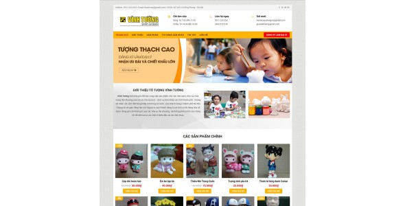 Theme wordpress bán tượng