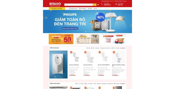 Theme wordpress bán thiết bị vệ sinh