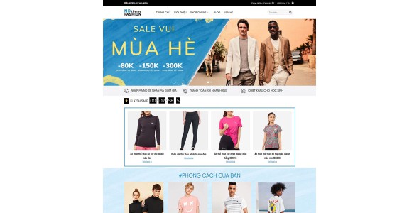 Theme wordpress thời trang 05