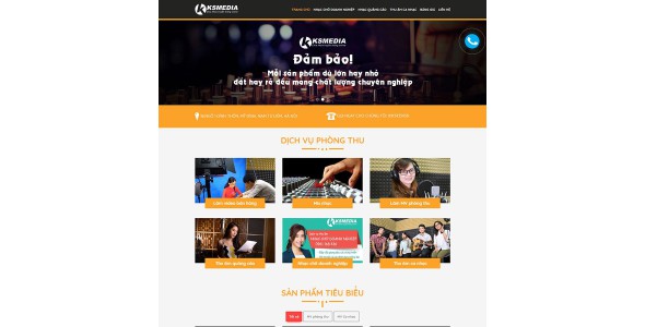 Theme wordpress thu âm