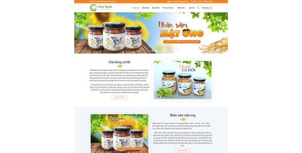 Theme wordpress thực phẩm chức năng 07