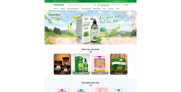 Theme wordpress thực phẩm chức năng 09