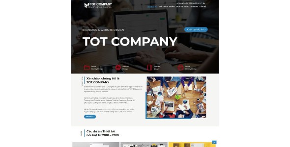 Theme wordpress giới thiệu công ty đẹp