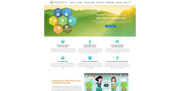 Theme wordpress tư vấn tâm lý