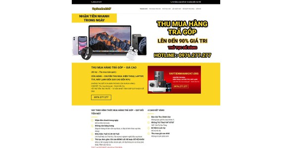 Theme wordpress flatsome dịch vụ cho vay