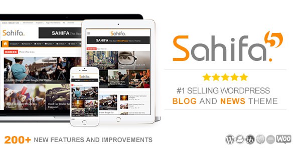 Sahifa - Responsive WordPress News / Magazine / Blog Themes