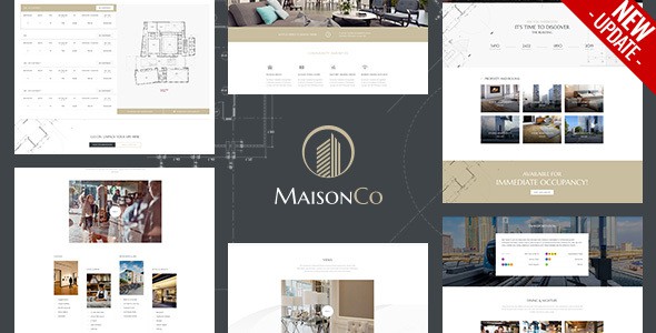 MaisonCo - Single Property WordPress Theme