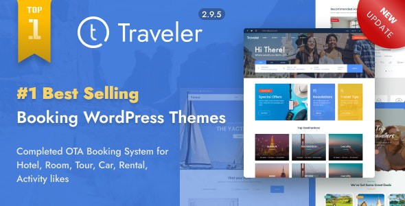 Traveler - Travel/Tour/Booking WordPress Theme
