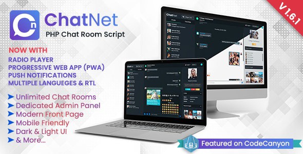 ChatNet - PHP Chat Room Private Chat Script