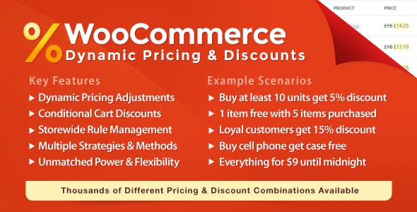 WooCommerce Dynamic Pricing &amp;amp; Discounts
