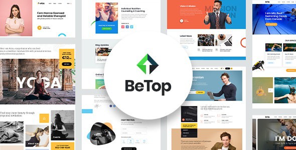 BeTop – Coaching &amp;amp; Speaker WordPress Theme