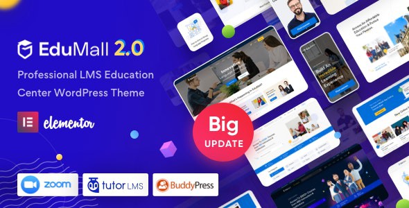 EduMall - Professional LMS Education Center WordPress Theme