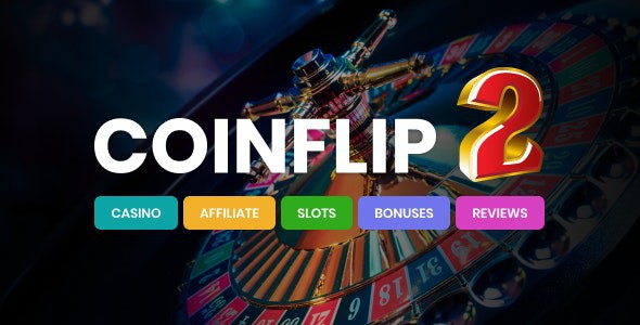 Coinflip - Casino Affiliate &amp;amp;amp;amp;amp; Gambling WordPress Theme