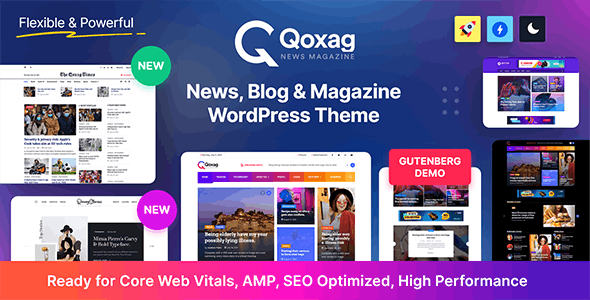 Qoxag - WordPress News Magazine Theme