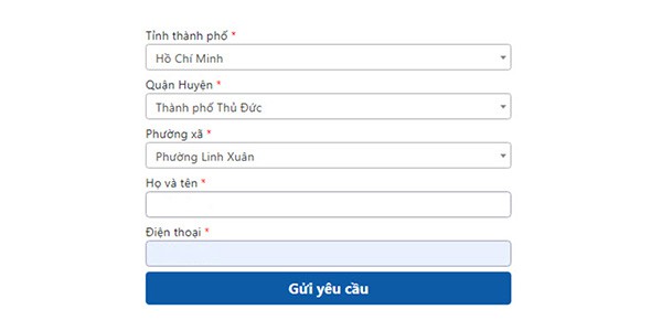 Plugin thêm Tỉnh thành phố quận huyện phường xã vào contact form 7