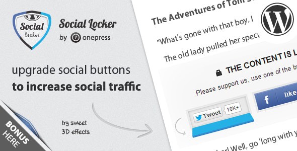 Social Locker for WordPress