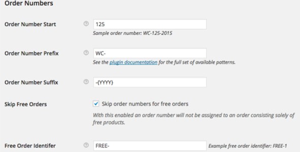 Sequential Order Numbers Pro