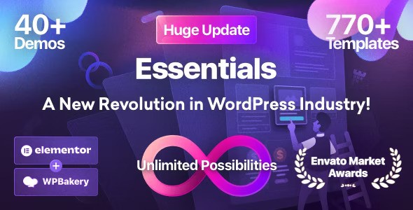 Essentials | Multipurpose WordPress Theme