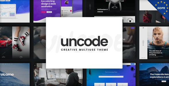 Uncode Theme về sáng tạo thiết kế