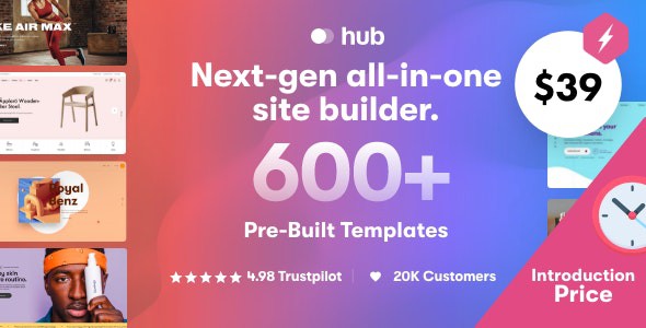 Hub Responsive Multi-Purpose WordPress Theme