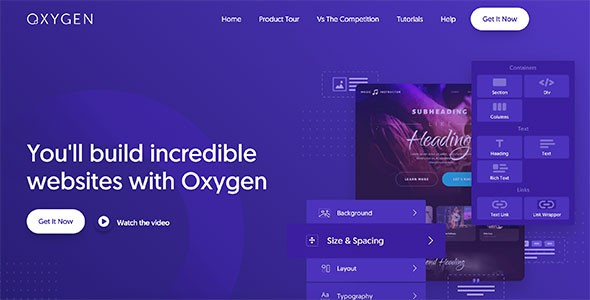 Oxygen Builder - OxyUltimate Woo