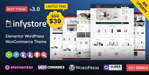 Infystore WP - Theme bán hàng đa năng